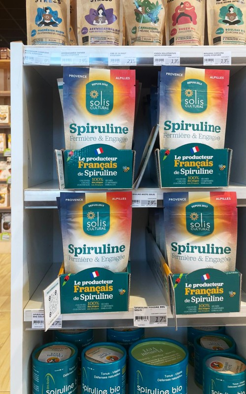 Nouveau présentoir de sachets 80gr Nouveau présentoir de sachets 80gr