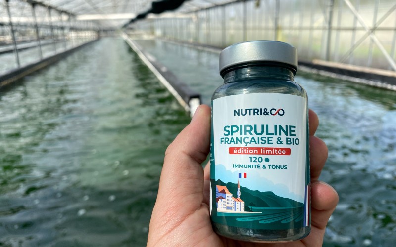 Pour sa spiruline française, Nutri&Co fait confiance à Solis Culturae Pour sa spiruline française, Nutri&Co fait confiance à Solis Culturae