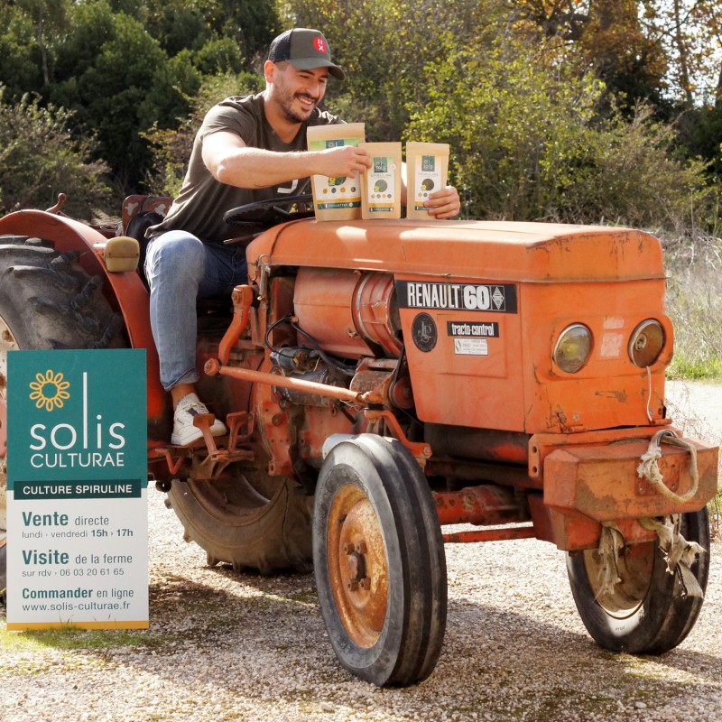 Le « spiruculteur » un fermier presque comme les autres Le « spiruculteur » un fermier presque comme les autres